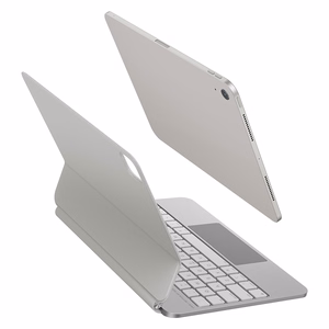Uniq Venno Pro magnetinis išmanusis dėklas su klaviatūra, skirtas iPad Air 10.9" (2020/2022) / Pro 11" (2021/2022) / Air 11" (2024/2025/2026) - baltas