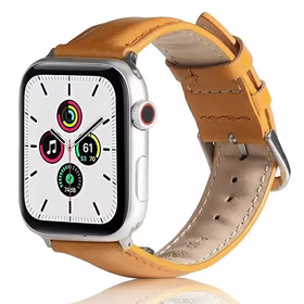 Beline Dirželis Apple Watch Leather 38/40/41mm šviesiai rudas