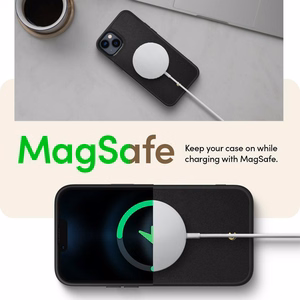 Spigen Cyrill Kajuk Mag dėklas su MagSafe iPhone 14 Plus - juodas