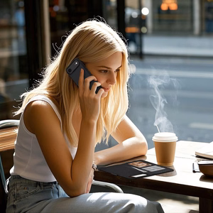 Tech-Protect piniginės magnetinis dėklas telefonui iPhone 17 Air - matinė juoda