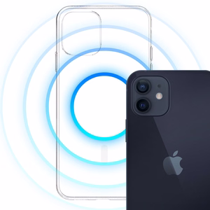 3mk permatomas magnetinis dėklas telefonui Apple iPhone 12/12 Pro