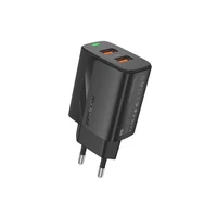 Įkroviklis Foneng EU63 2.4A 2xUSB-A juodas