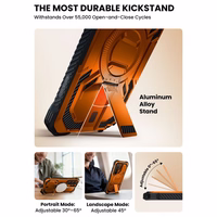 Supcase ArmorBox Mag MagSafe Dėklas for Samsung Galaxy S26 Ultra - oranžinis and juodas