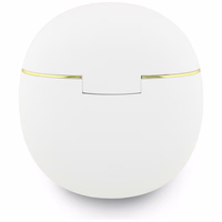 Guess Gold Line Triangle TWS ausinės baltas