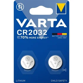 VARTA ličio baterija CR2032 (BIOS) 3V 2 vnt.
