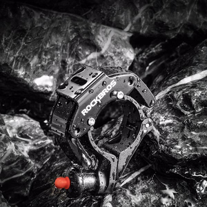 Rockbros 34210006001 C formos dviračio skambutis – juodas