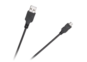 Cabletech Standard USB–micro-USB kabelis, 1,8 m