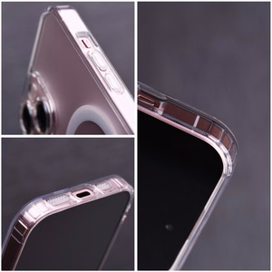 FROST MAG COVER dėklas telefonui su kameros apsauga, suderinamas su MagSafe, skirtas IPHONE 11 Pro, šerkšninė skaidri