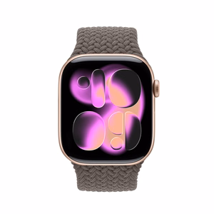 Crong Wave Band pintas Apple Watch dirželis, 38/40/41/42 mm, rudas