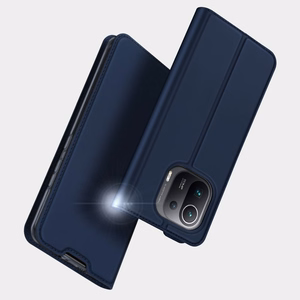 DUX DUCIS Skin Pro knygos tipo dėklas telefonui Xiaomi Mi 11 Pro juodas