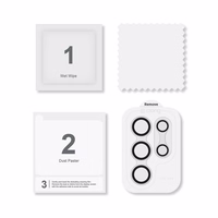 Crong Lens Ring - Tempered Glass Samsung Galaxy S24 Ultra Camera Lens (skaidrus)