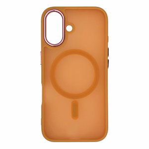 Wozinsky madingas dėklas su MagSafe Samsung Galaxy S24 FE – oranžinis