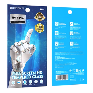 "Borofone" grūdintas stiklas BF6 Diamond Armor Full Screen HD, skirtas "Iphone 17 Air" - 10 vnt.