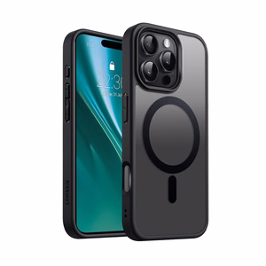 Etteri Matt Mag dėklas iPhone 16 Pro Max 6,9" juodas