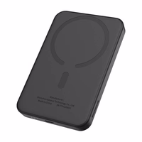 Magnetinis mini maitinimo blokas "Baseus" 5000 mAh, USB-C 20W (juodas)