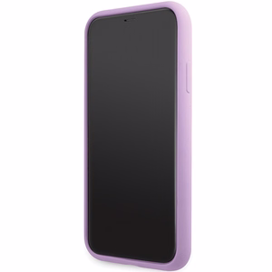 Karl Lagerfeld KLHCN61SKSVGU iPhone 11 / Xr 6.1" фиолетовый/фиолетовый хардкейс Silicone Signature