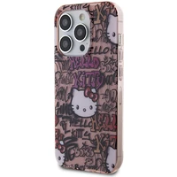 Hello Kitty IML grafičių dėklas telefonui iPhone 14 Pro - rožinis