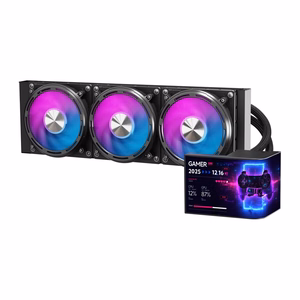 DarkFlash UV360 procesoriaus aušintuvas (juodas)