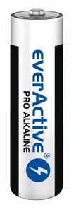 Šarminės baterijos everActive Pro Alkaline LR6 AA - shrink pakuotė - 10 vnt.