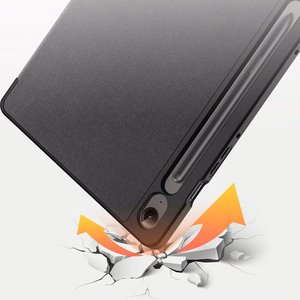 Dėklas Dux Ducis Domo Samsung X400/X406 Tab S10 Lite/X520/X526 Tab S10 FE/X510/X516 Tab S9 FE juodas