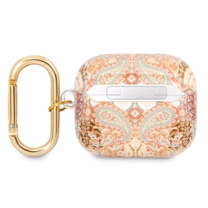 Guess GUA3HHFLD AirPods 3 dėklas auksinis/auksinis Paisley Dirželių kolekcija
