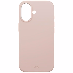 Uniq Lino dėklas telefonui iPhone 17 Magclick įkrovimas - rožinis