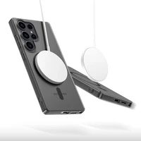 Tech-Protect MagSlim MagSafe dėklas telefonui Samsung Galaxy S25 Edge - matinis juodas