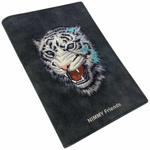 Nimmy Raptor Tiger paso/piniginės dėklas - tamsiai pilkas