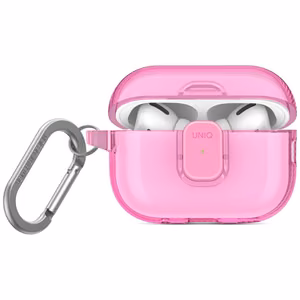 Uniq Glase Pro dėklas AirPods Pro 2 - rožinis