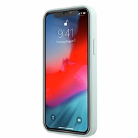 Guess GUHCP12LLSVSBF iPhone 12 Pro Max 6.7" mėlynas fuksija/mėlynas fuksija kietas dėklas Silikoninis Vintage