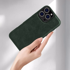 Dėklas X-Level "Earl III Collection" skirtas Apple iPhone 16 Pro Max tamsiai žalias