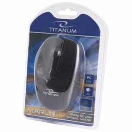 TITANUM TM110K kompiuterio pelė Abiems rankoms USB A tipo Optinis 1000 DPI