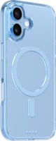 Laut Crystal Fluro MagSafe dėklas telefonui iPhone 17 - mėlynas