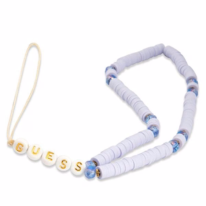 Guess Phone dirželis Beads Heishi Lilac