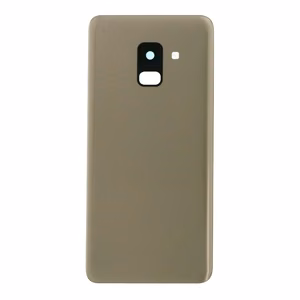 Galinis dangtelis Samsung A530 A8 2018 auksinis (su kameros stikliuku) OEM