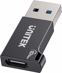 UNITEK adapteris USB-A - USB-C 10Gbps M/F