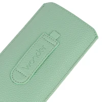 WONDER Deko Pouch Dėklas (Size M) Iphone 5/Nokia 215 4G/225/5310 2020 žalias