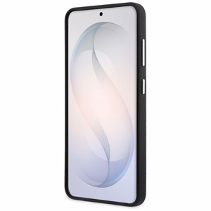 Karl Lagerfeld dėklas Saffiano Double Heads Metal Samsung Galaxy S26 juodas