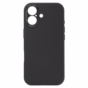 Liavec Silk Shield Case with Metal Camera Frame for Iphone 17 black
