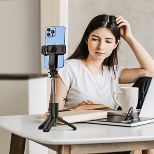Selfie stick Hoco K17 Mini with tripod function black