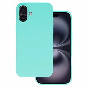 Silicone Lite Dėklas Iphone 16 Plus mėtų