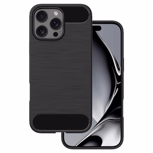 Simple juodas dėklas for iPhone 17 Pro 6,3"