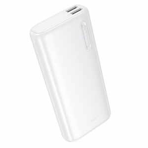 "Powerbank Hoco" 10000 mAh 2A J158A balta