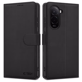 Tech-Protect Wallet dėklas Xiaomi Poco M7 - juodas