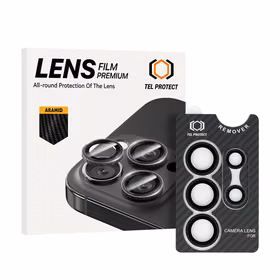 Apsauginis grūdintas stiklas Tel Protect 3D Lens Aramid Series on camera for Samsung Galaxy S26 Ultra (lęšis 5 vnt.)
