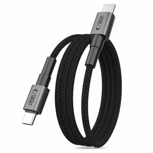 Кабель Tech-Protect Ultraboost DNA MagTwist USB-C PD 100W 5A 200 см - серый