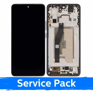 LCD Display Compatible With Xiaomi 14T with Frame  / Titan Black / (Service Pack)