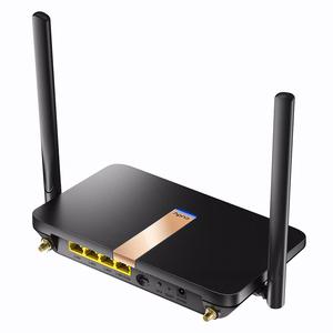 Cudy LT500D belaidis maršrutizatorius Greitas eternetas Dviguba juosta (2,4 GHz / 5 GHz) 4G Juoda