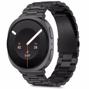 Tech-Protect Stainless Steel Bracelet for Samsung Galaxy Watch 40/44/46 mm - Black