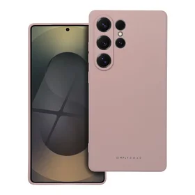 ROAR dėklas telefonui SPACE – Samsung S25 Ultra, rožinis